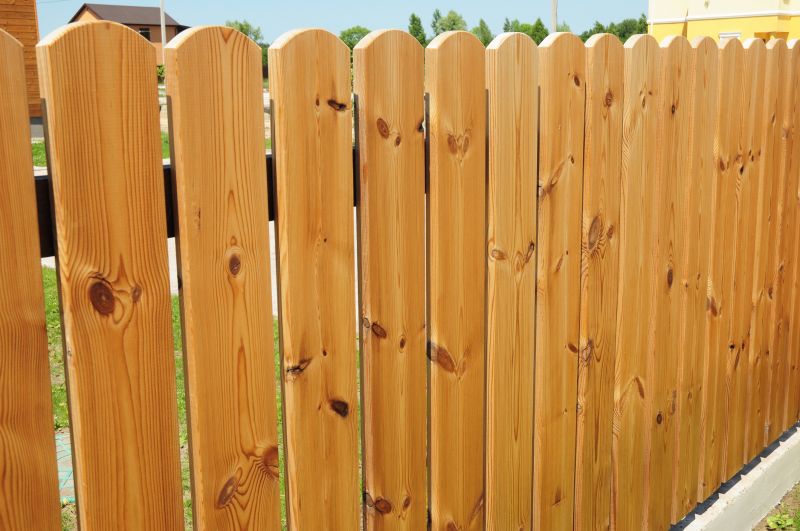 Modern Wooden Fence